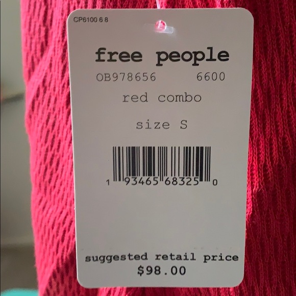 TT: Free People Rainbow Dream Batwing Sleeve - Picture 7 of 7